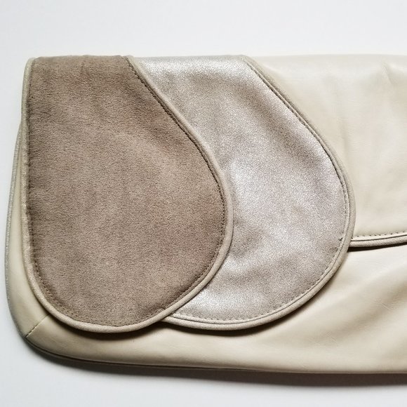 Refashioned 80's Crossbody Bag (or clutch) - Picture 2 of 7